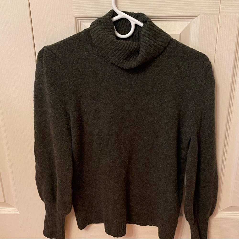 J. Crew turtleneck fleece sweater